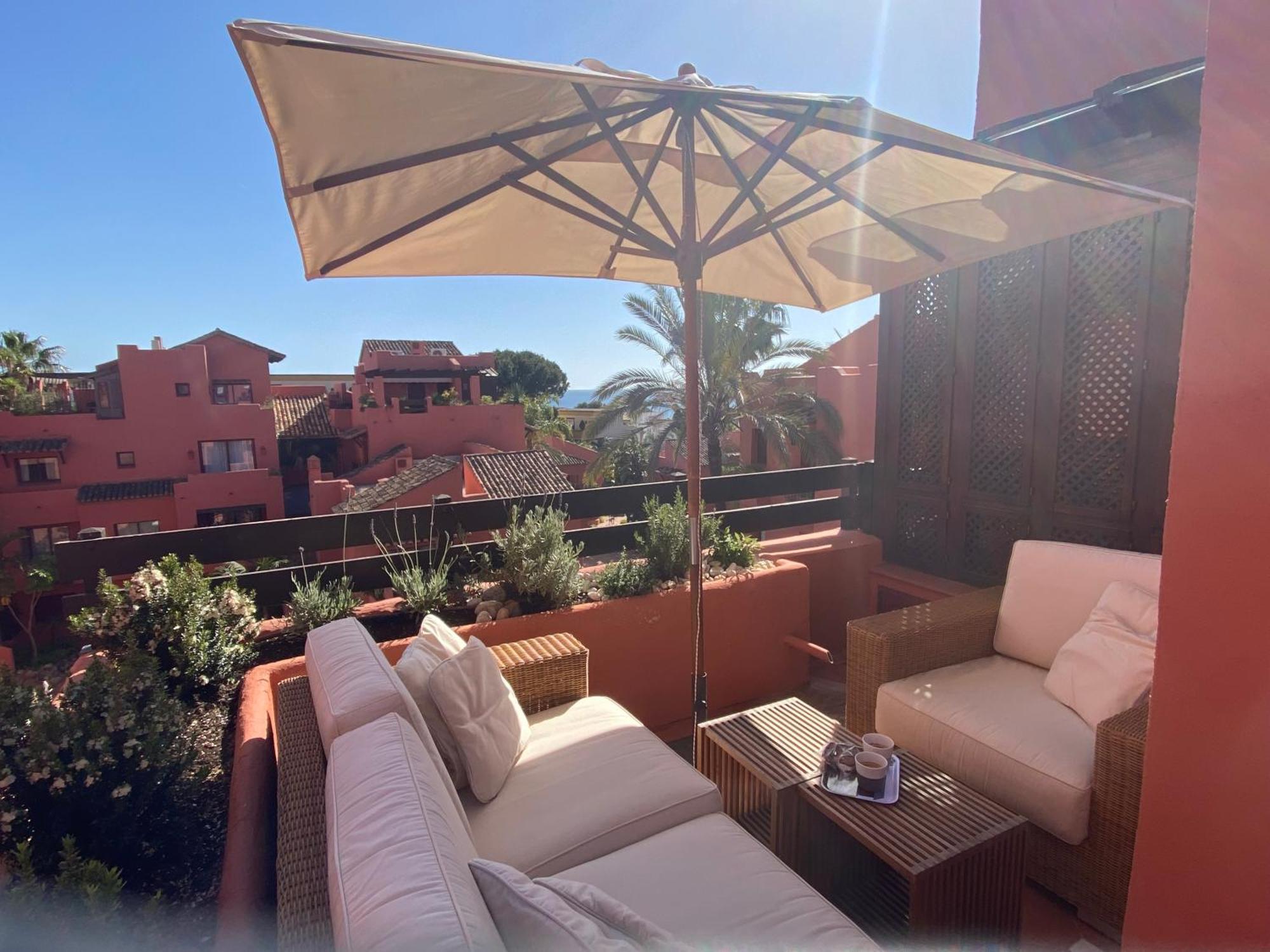 Havsutsikt - Penthouse 200 M Fran Stranden - Elviria Appartement